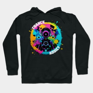 Music DJ Trance Addict Abstract mk1 Eye Voodoo Hoodie